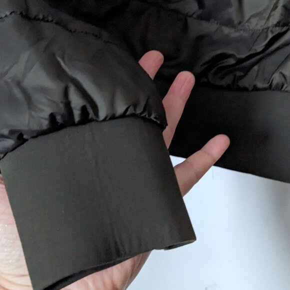 Lululemon Reversible Non Stop Bomber Jacket Dark Olive Green Size 2 - Picture 11 of 12